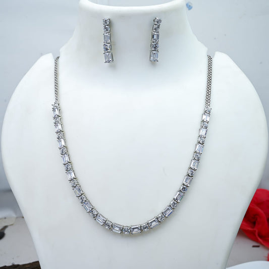 CZ stone necklace